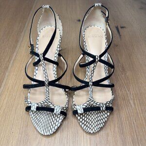 Alexandre Birman Designer Heels  Wedges EU 37 (US 6.5–7) • Quiet Luxury  Elegant